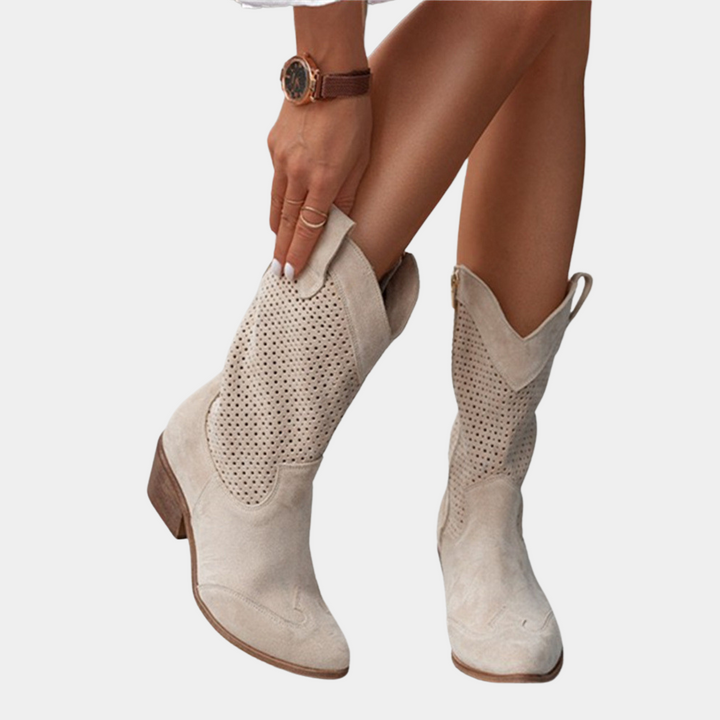 Klaudia – Chaussures orthopédiques style cowboy