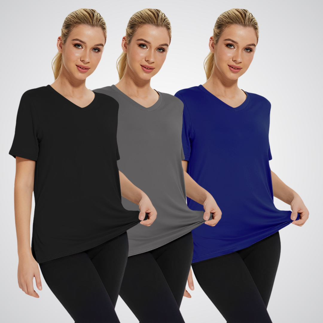 Jaromila – T-shirt ample, lot de 3