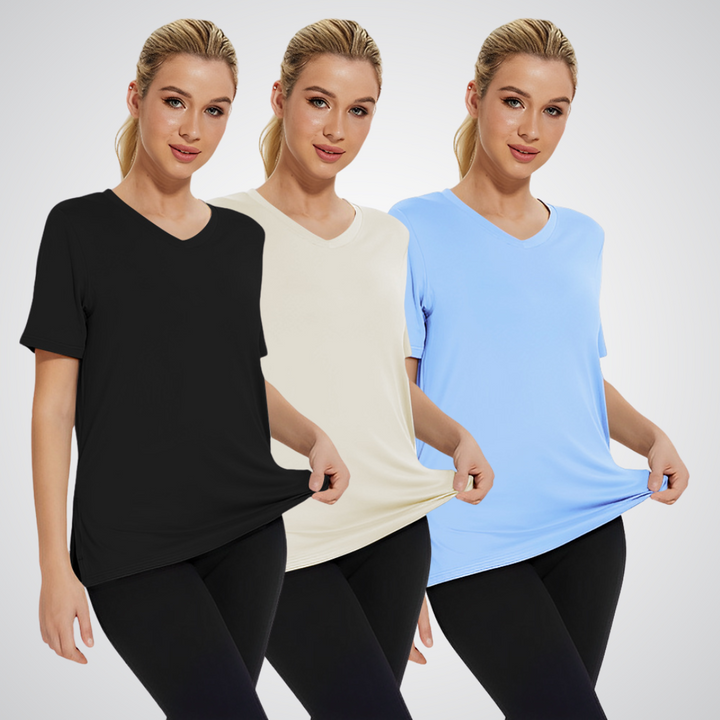Jaromila – T-shirt ample, lot de 3