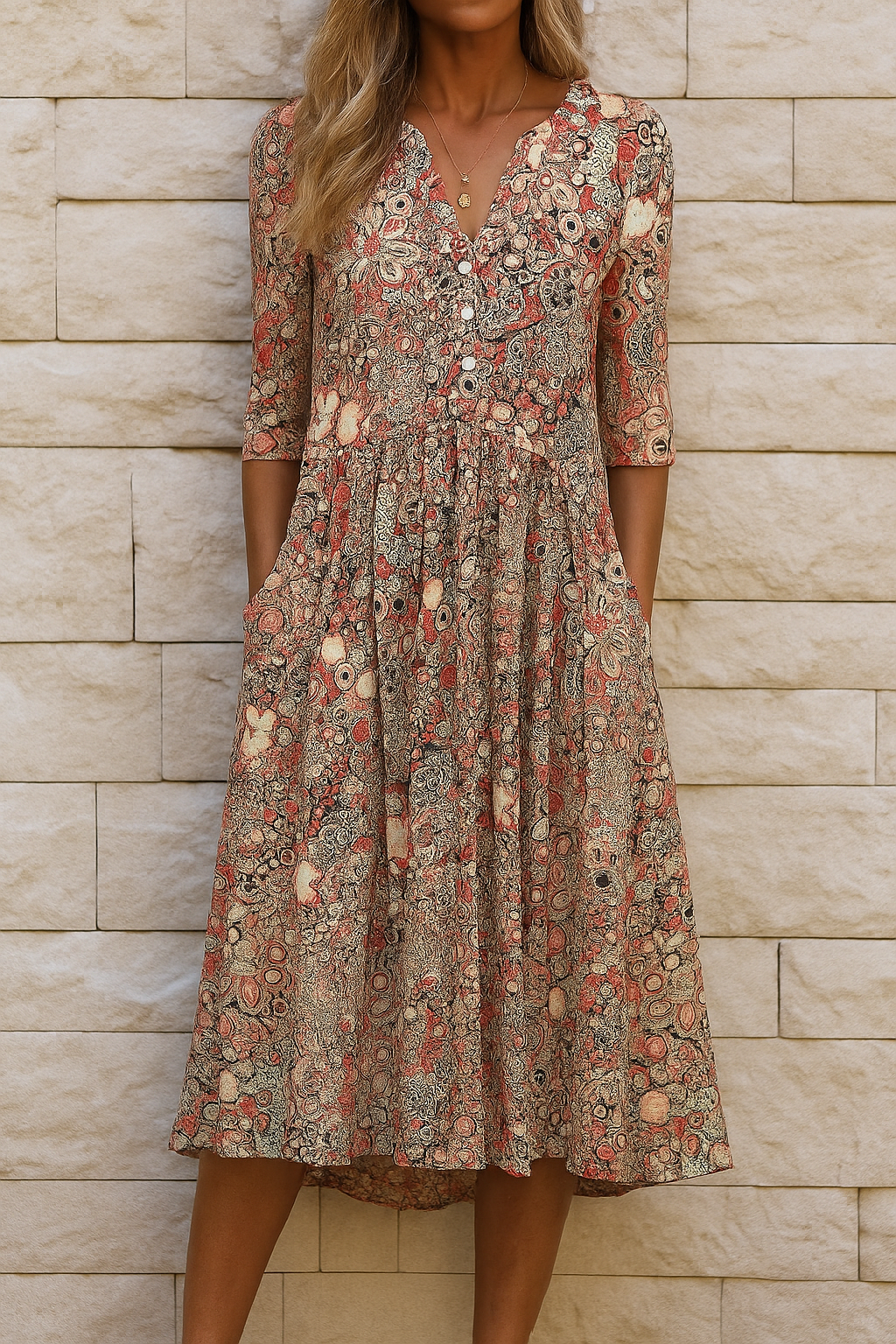 OLIVIE | ROBE ÉLÉGANTE À COL COEUR