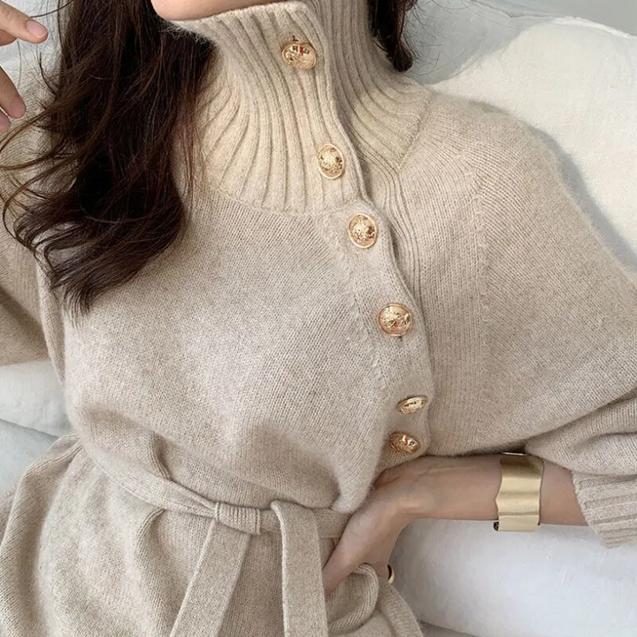 Bérénice | Robe Maille Élégante