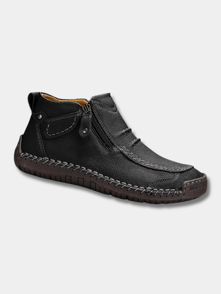 Ziemowit – Chaussures orthopédiques ergonomiques avec fermeture éclair latérale