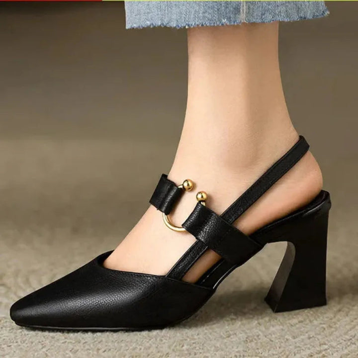 Orélissa | Escarpins Slingback Bijou