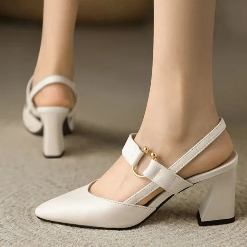 Orélissa | Escarpins Slingback Bijou