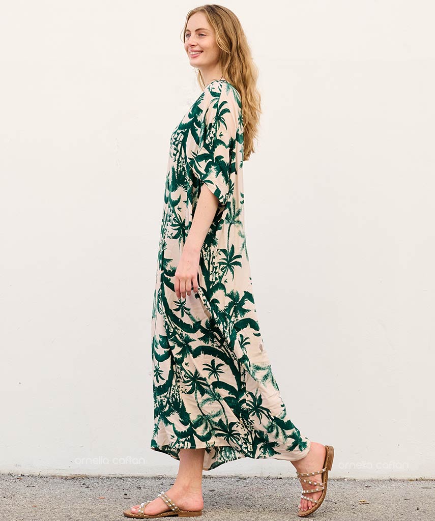 Orla - Robe caftan avec poches pour un usage quotidien
