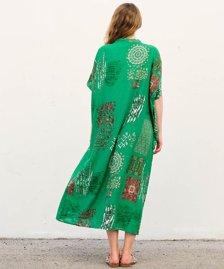 Mira - Robe caftan avec poches pour un usage quotidien