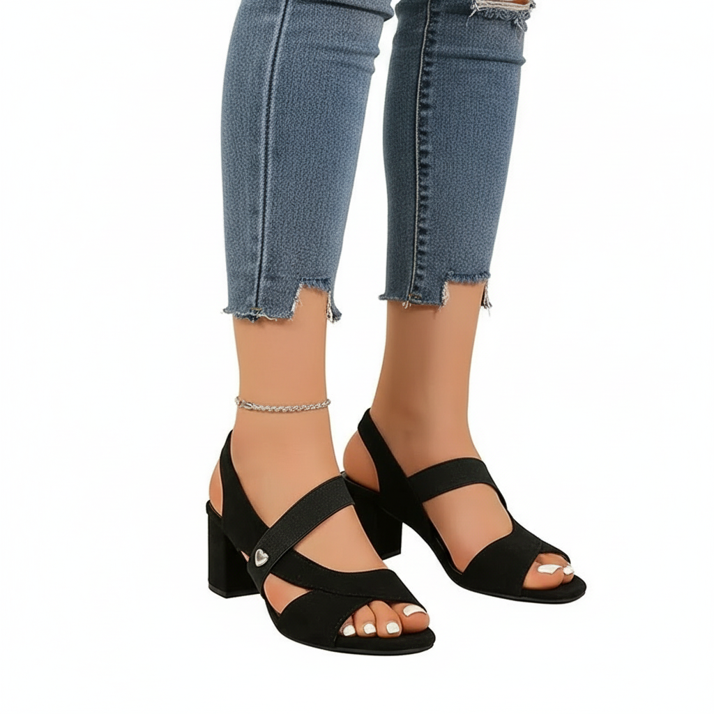 Éloryne | Sandales Talons Croisés