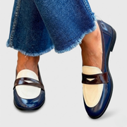 Marine | Mocassins Vernis