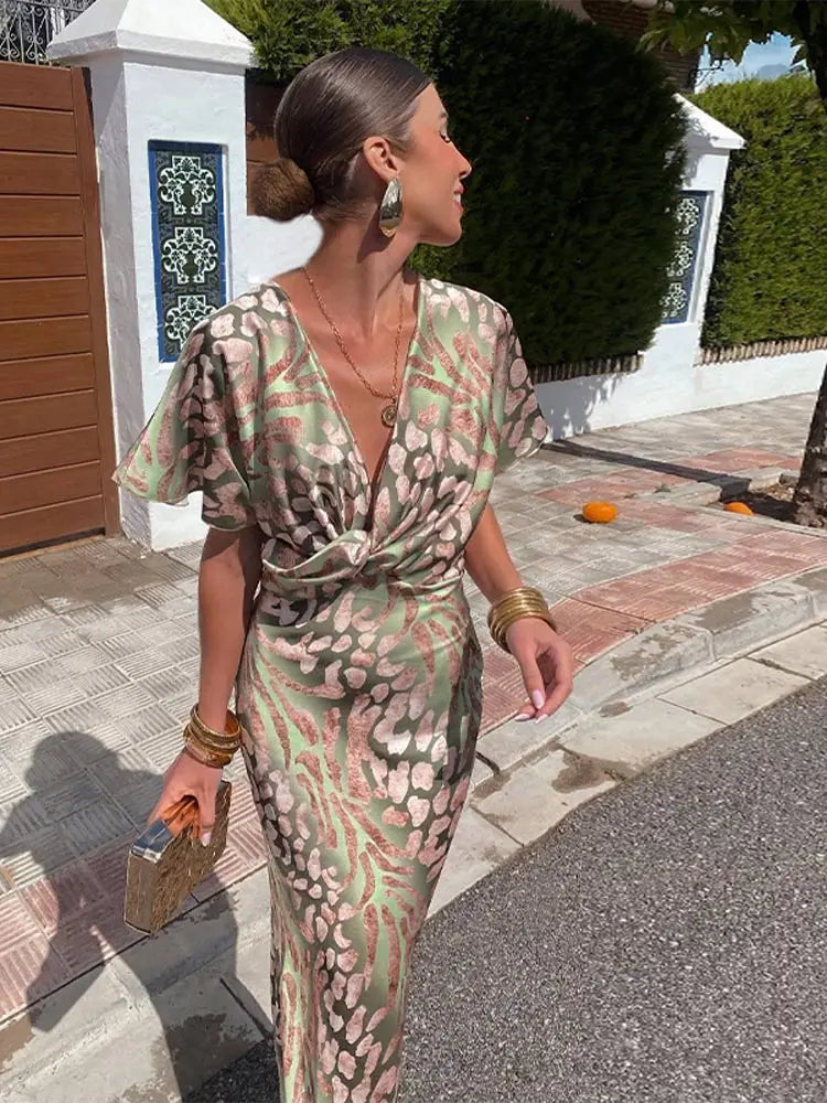 CLARANDRA | ROBE MIDI CUIVRE
