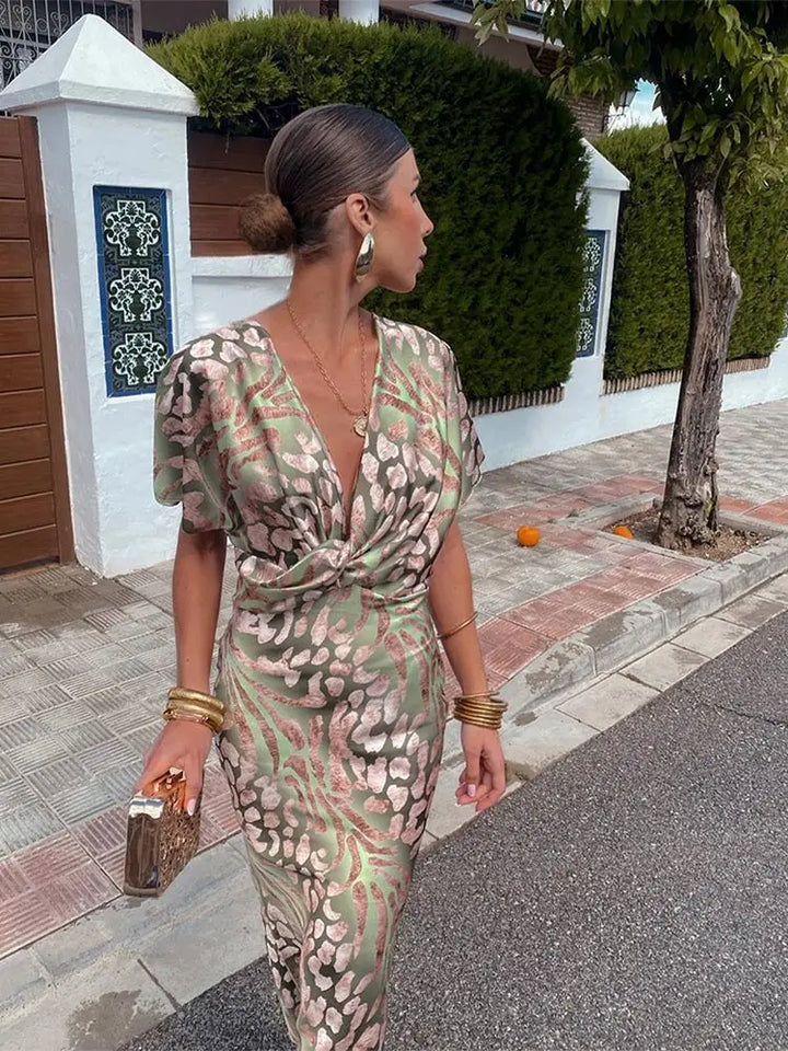 CLARANDRA | ROBE MIDI CUIVRE