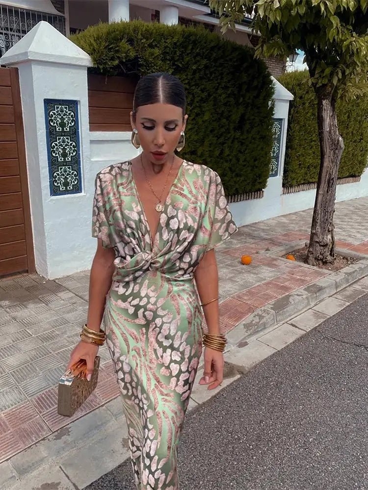 CLARANDRA | ROBE MIDI CUIVRE