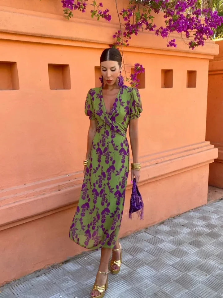 Katarzyna™ - Robe d'été colorée
