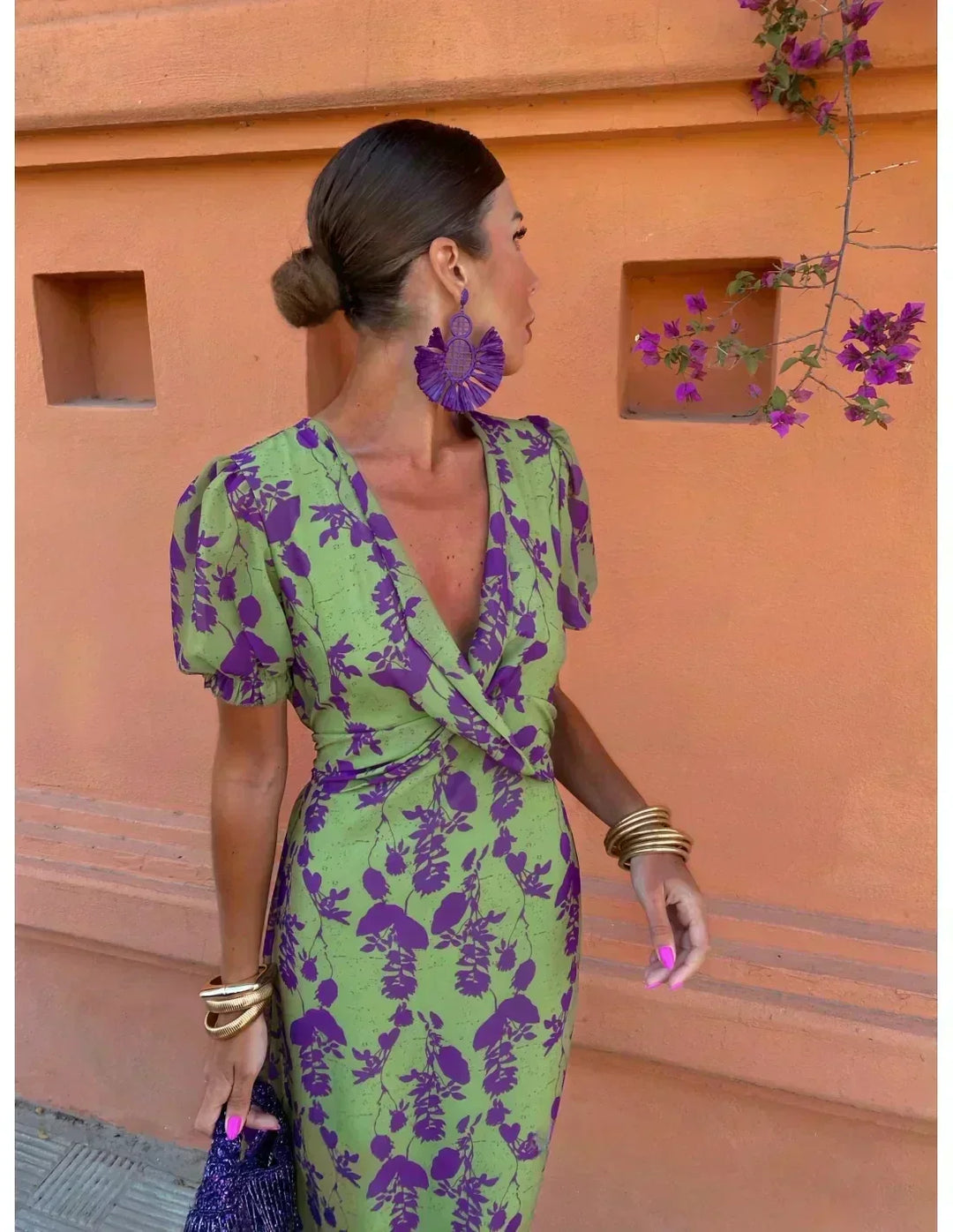Lieke™ | Robe d'été colorée