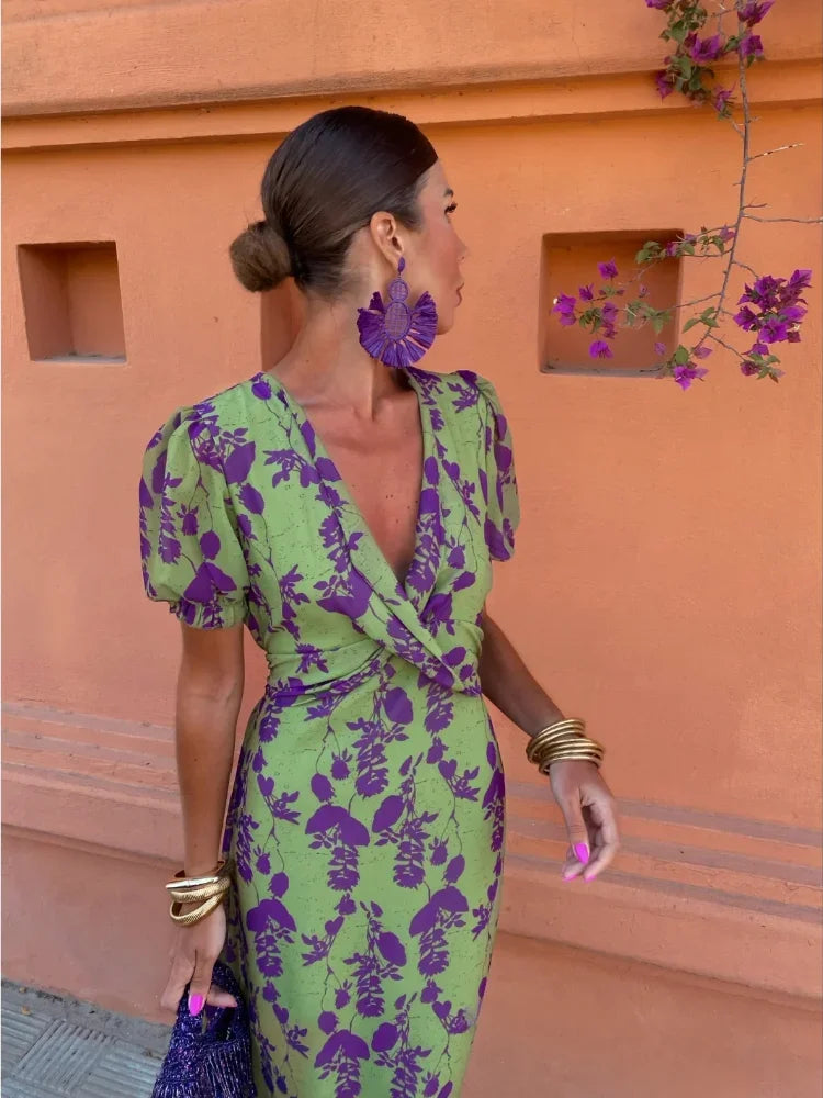 Katarzyna™ - Robe d'été colorée