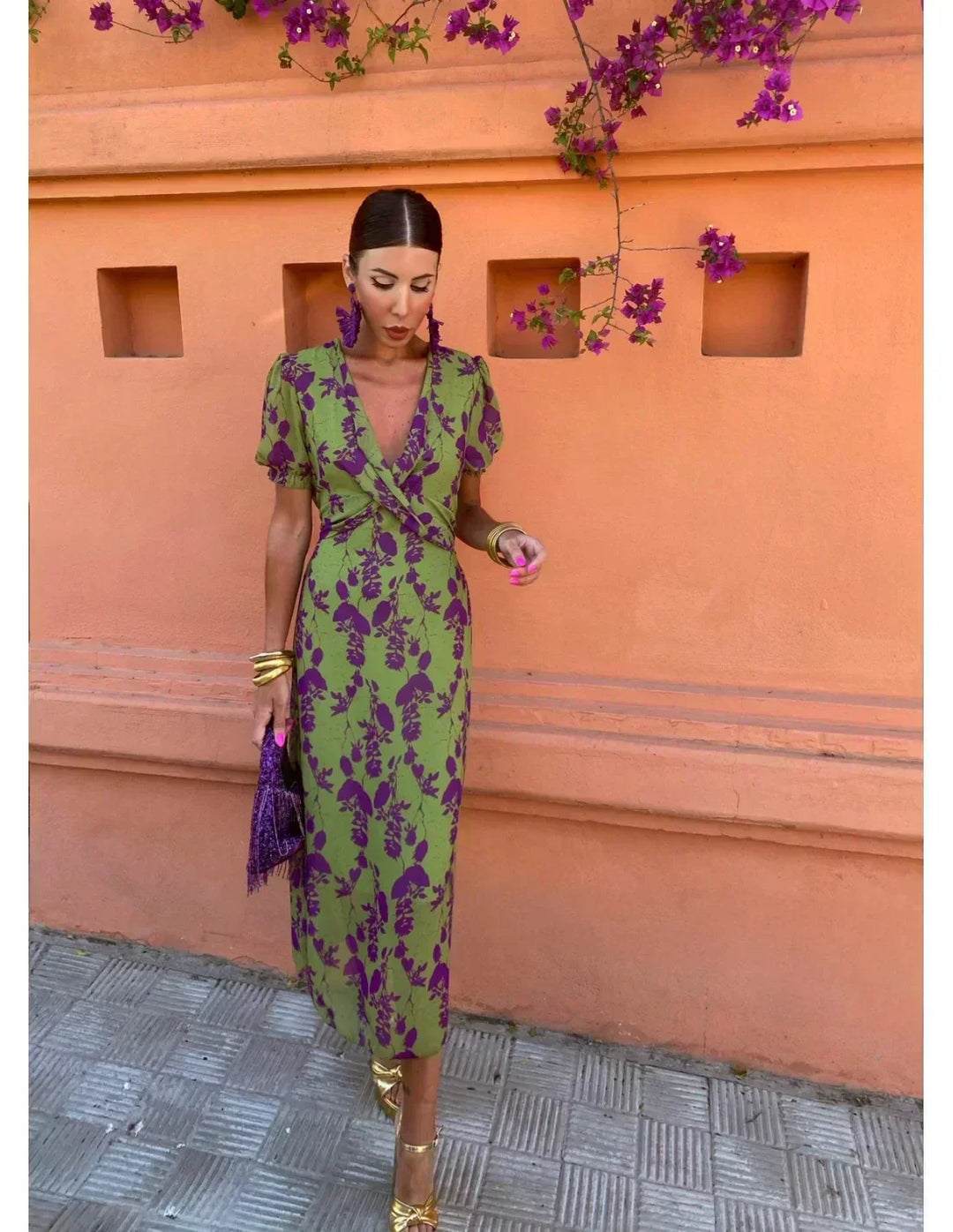 Lieke™ | Robe d'été colorée