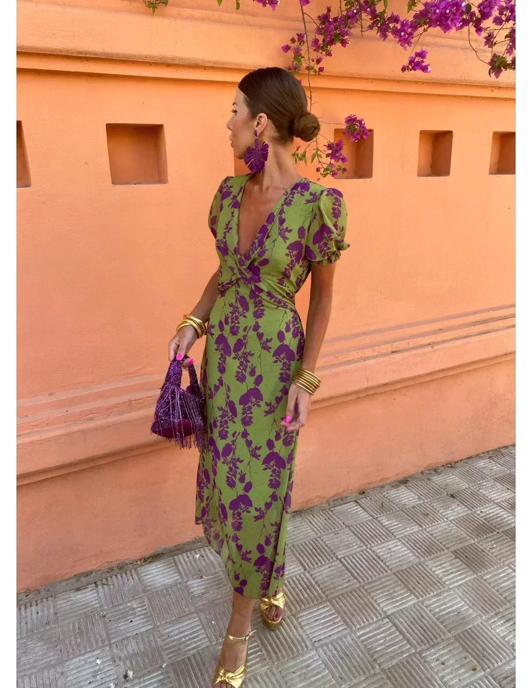Katarzyna™ - Robe d'été colorée
