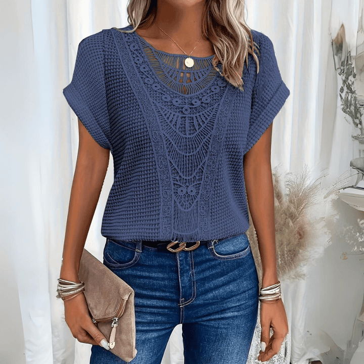 Świętosława – Blouse élégante de style Ibiza