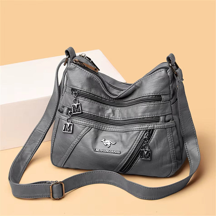 Halina - Sac bandoulière multipoches