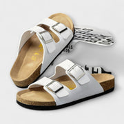 Alba | Mules Orthopédiques Double Boucle