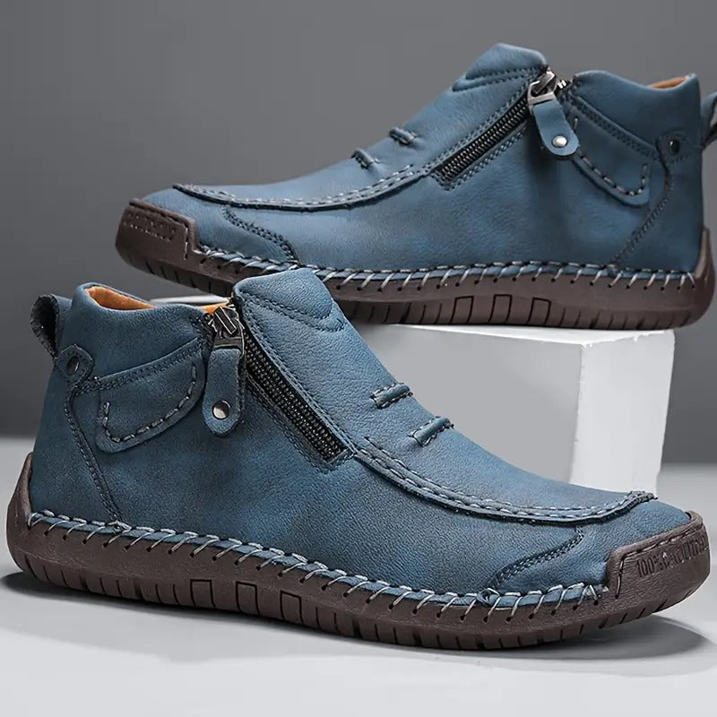 Franciszek – Chaussures orthopédiques en cuir pour hommes