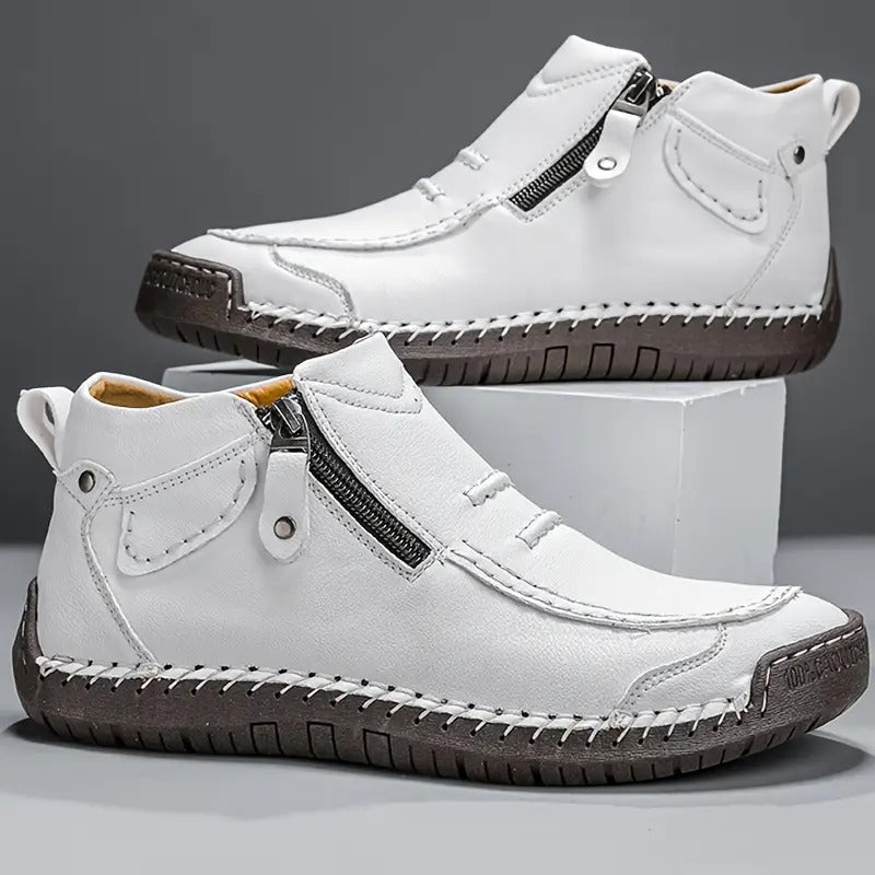Ziemowit – Chaussures orthopédiques ergonomiques avec fermeture éclair latérale