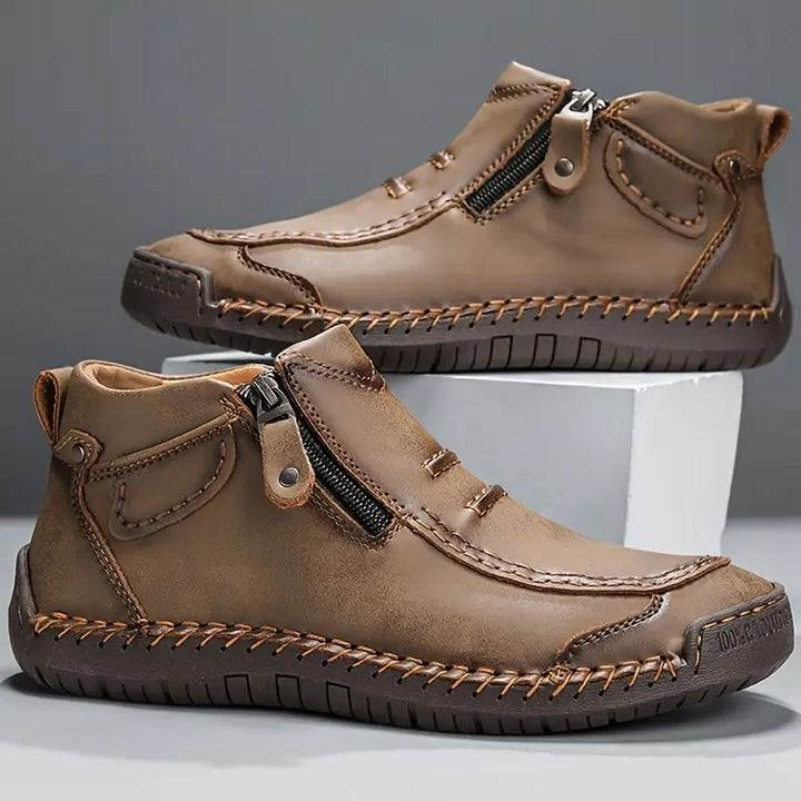 Ziemowit – Chaussures orthopédiques ergonomiques avec fermeture éclair latérale