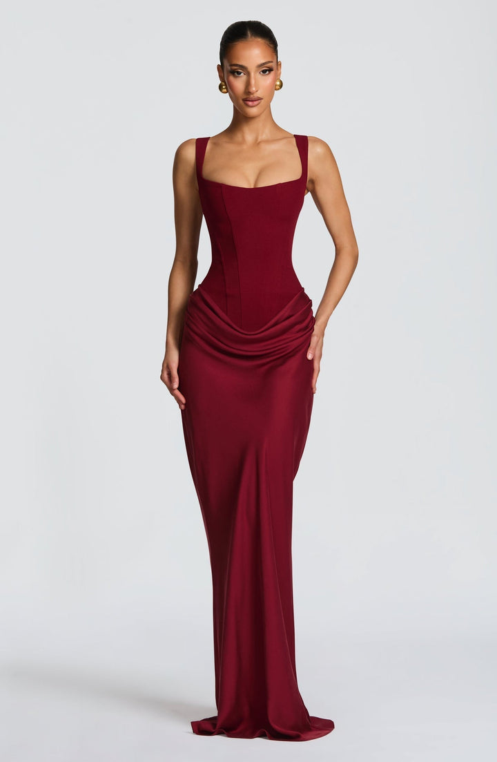ÉLÉNA™ | ROBE MAXI EN FORME DE SABLIER