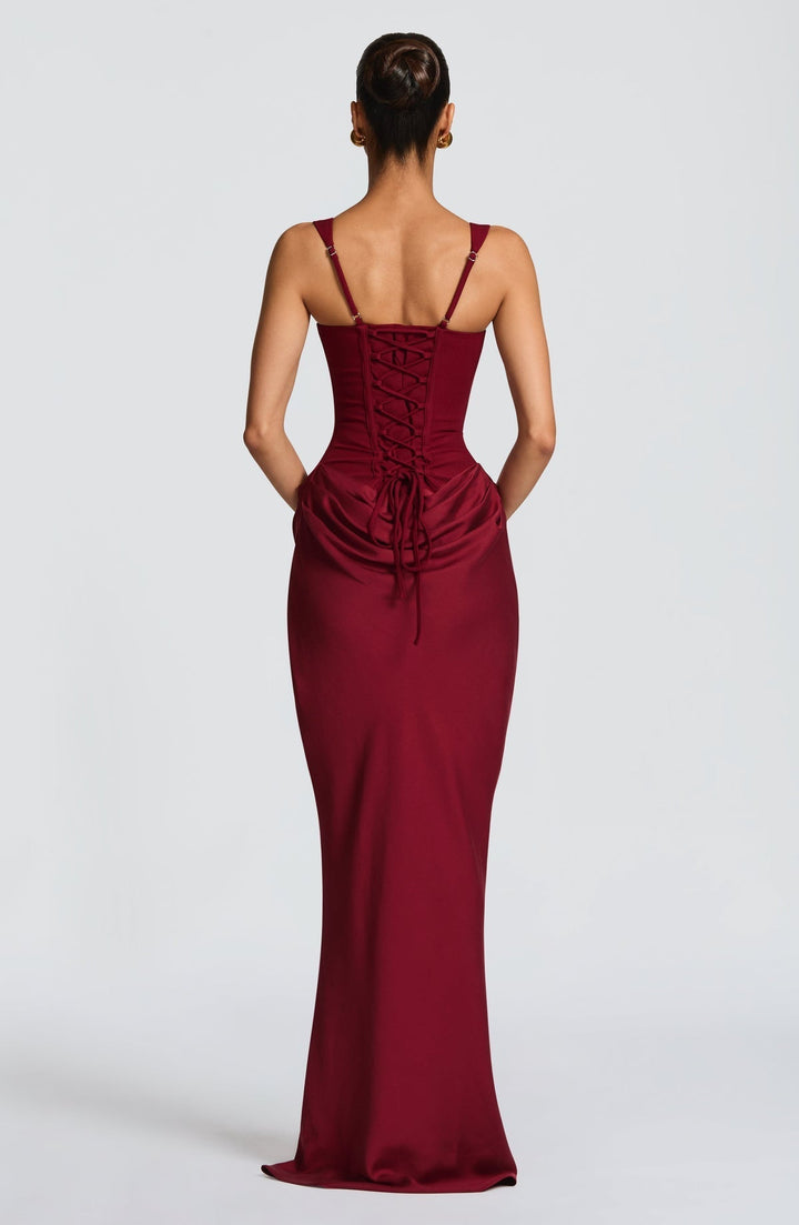 ÉLÉNA™ | ROBE MAXI EN FORME DE SABLIER