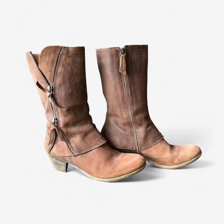 Felina – Bottines en cuir style western
