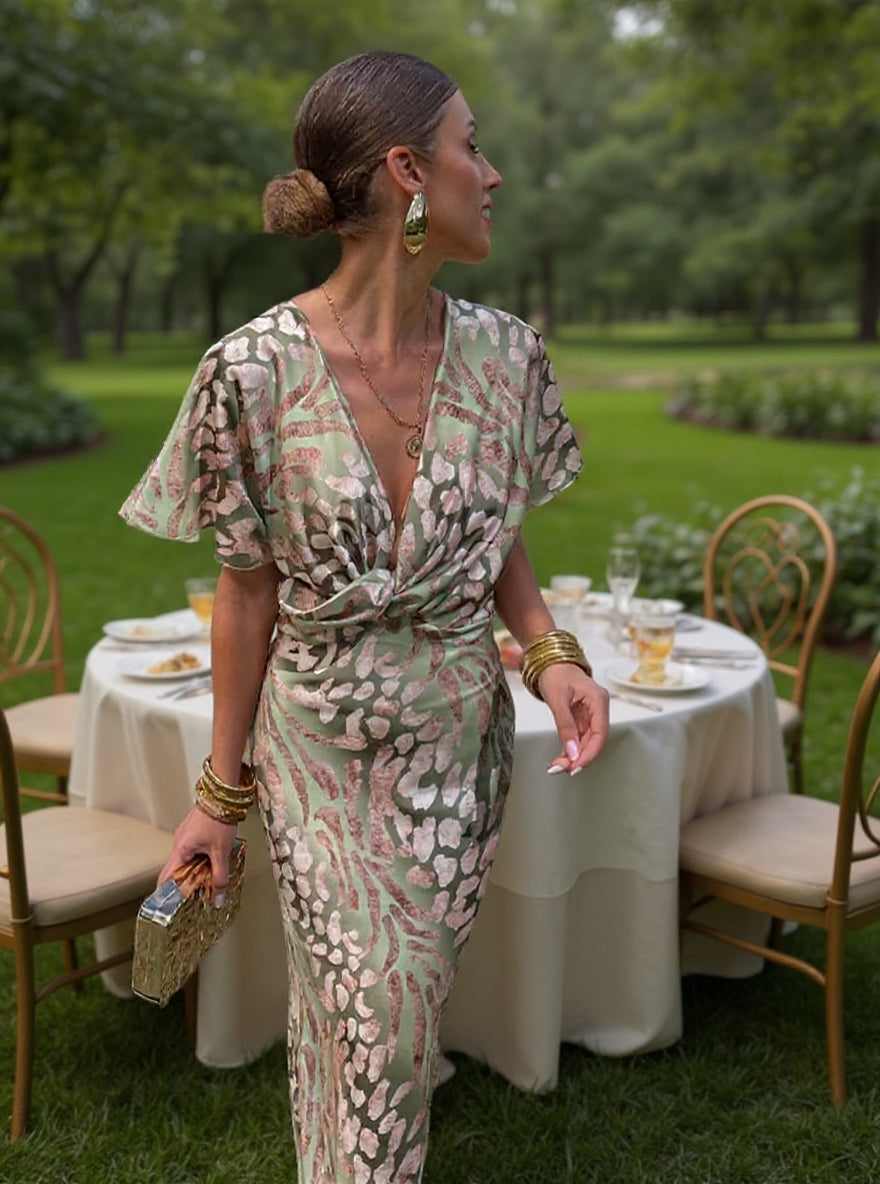 CLARANDRA | ROBE MIDI CUIVRE