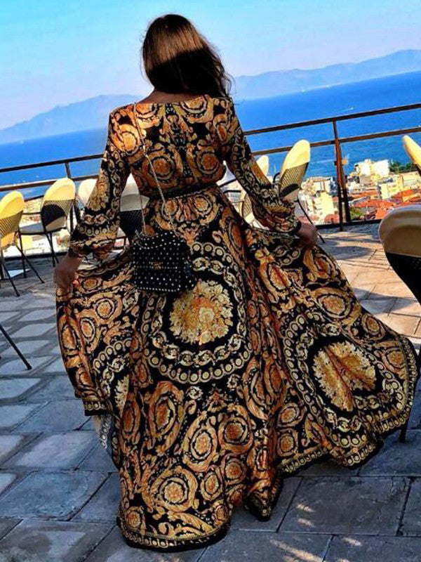 Faye | Robe Maxi Cache-Cœur