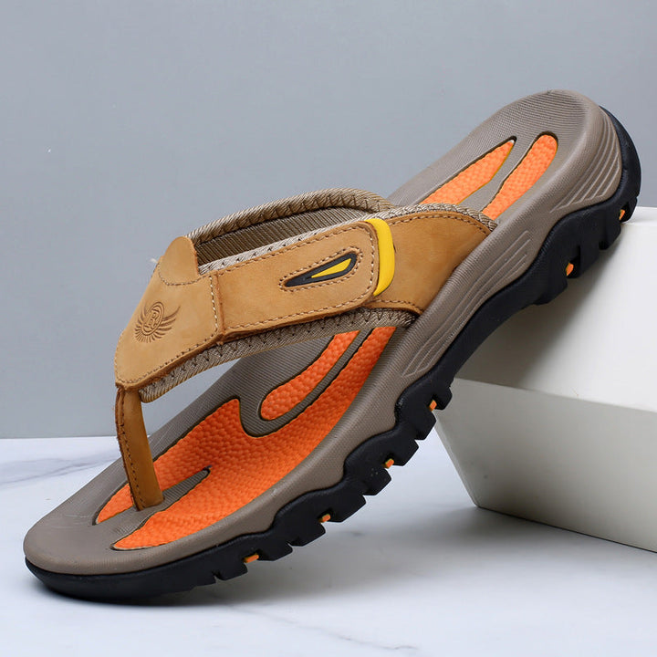 Radosław – Sandales en cuir avec amorti