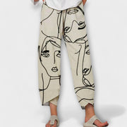 Céleste | Pantalon Artistique Fluide Bohème