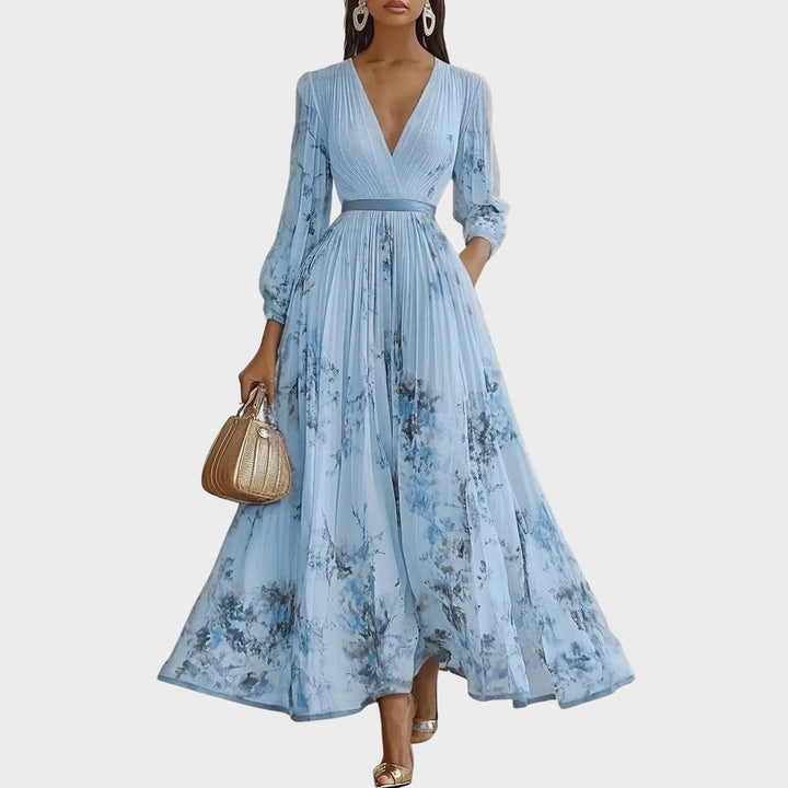 Siena™ - Robe longue élégante avec vague