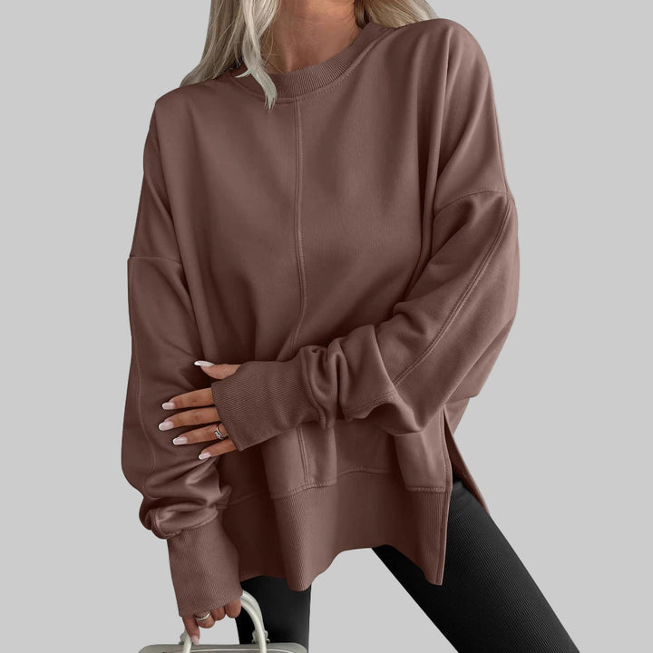 Tahira – Sweat oversize confortable à manches longues