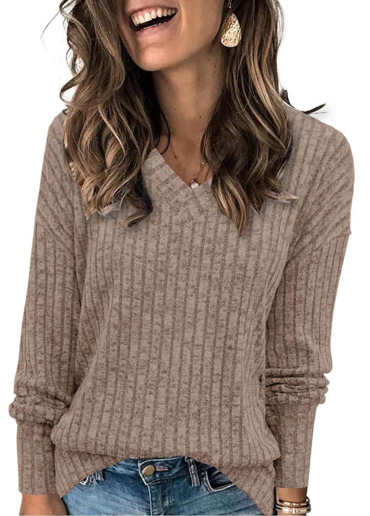 Faeryn – Pull léger col V