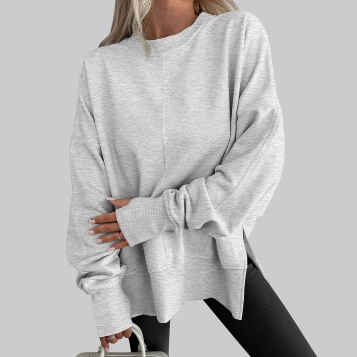 Tahira – Sweat oversize confortable à manches longues
