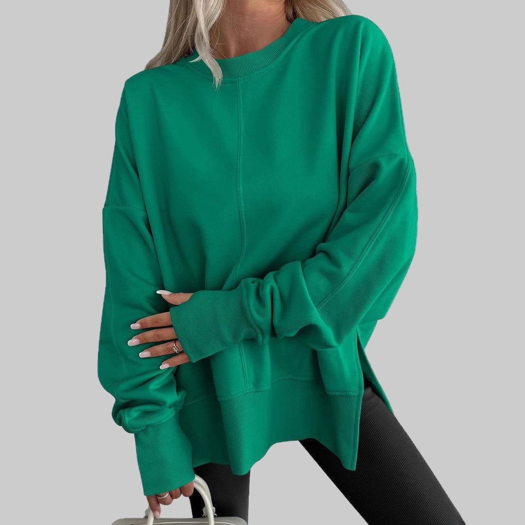 Tahira – Sweat oversize confortable à manches longues