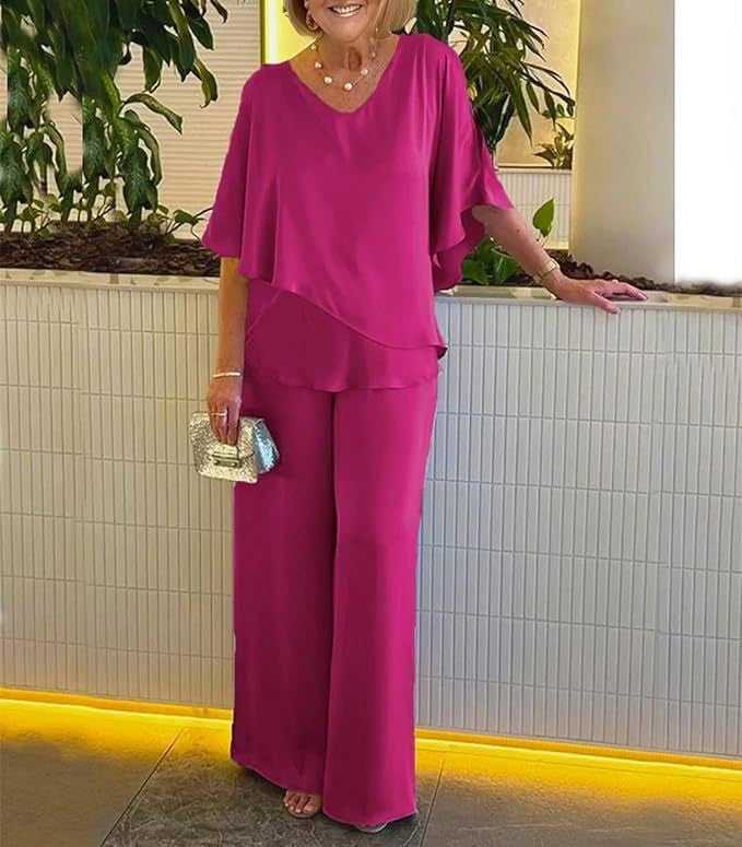 Marthe | Ensemble élégant avec pieds larges.