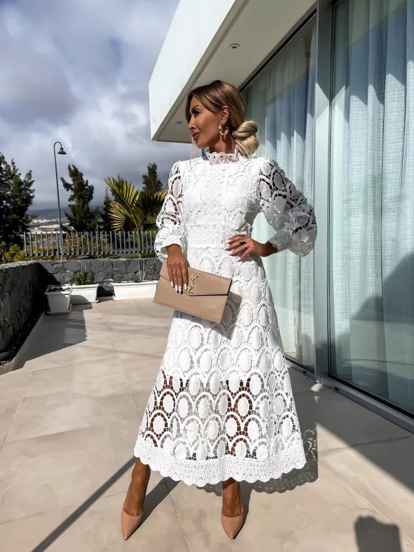Noor - Robe romantique en dentelle