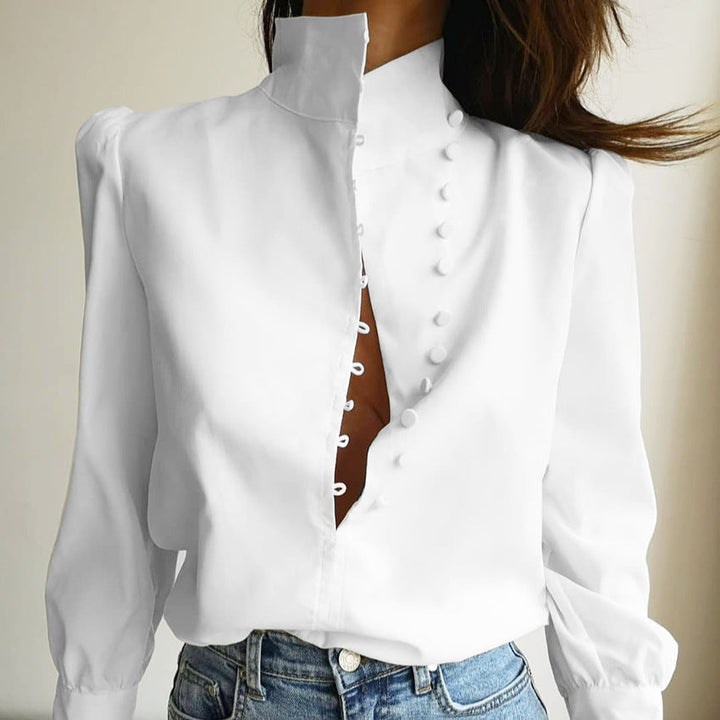 Eloria – Blouse élégante avec boutons
