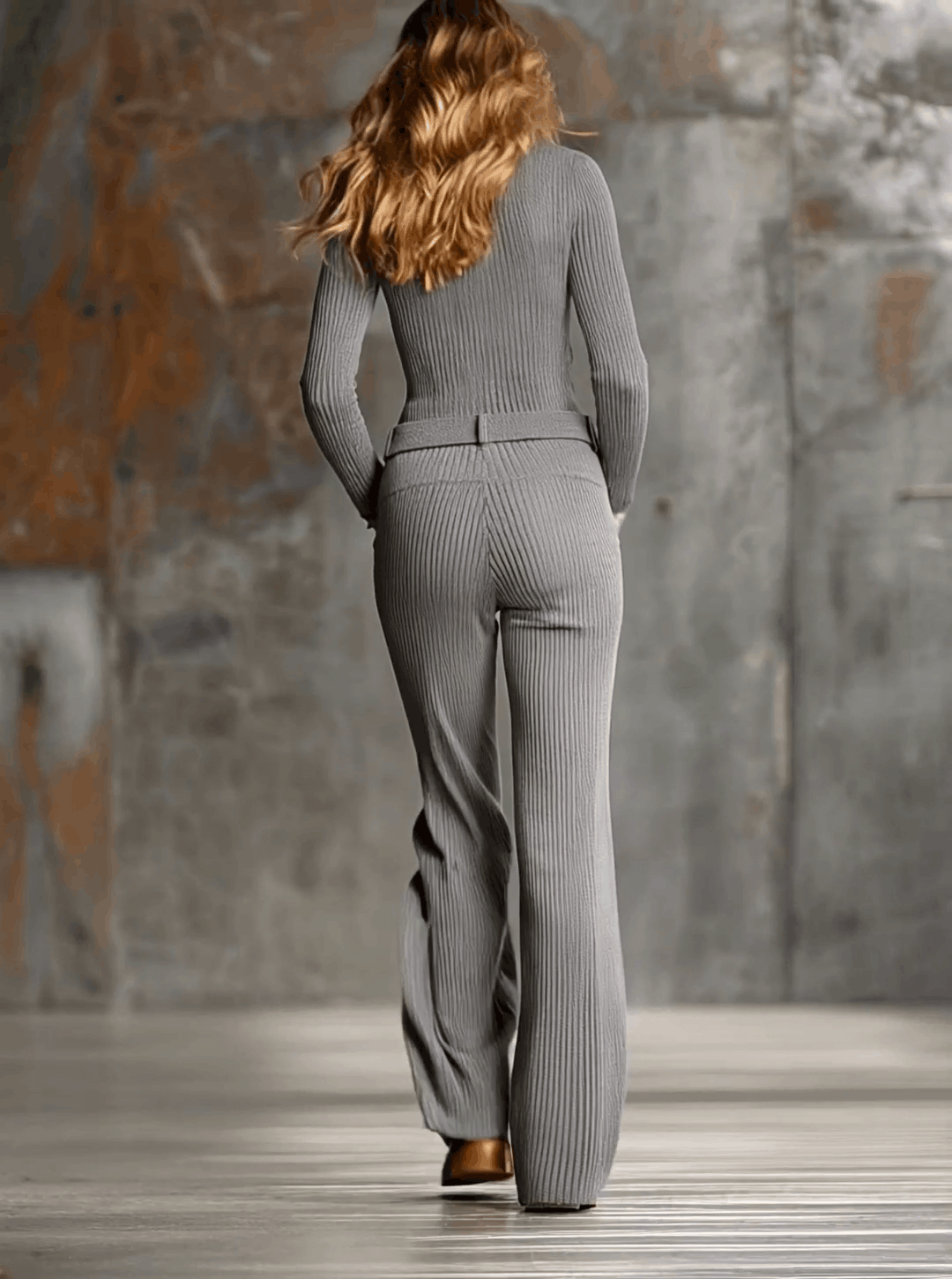 Ilona – ensemble pull rétro