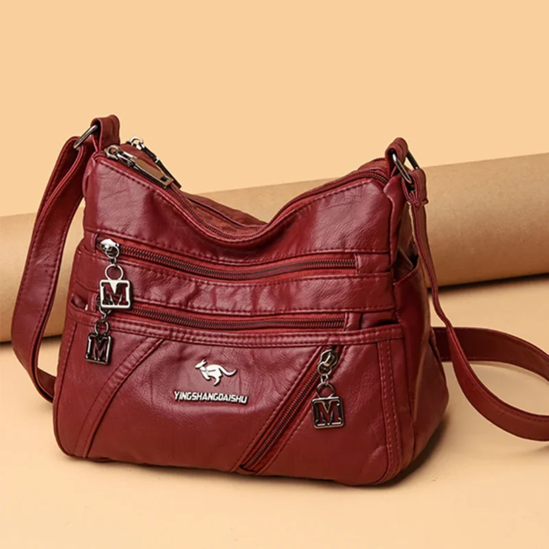 Halina - Sac bandoulière multipoches