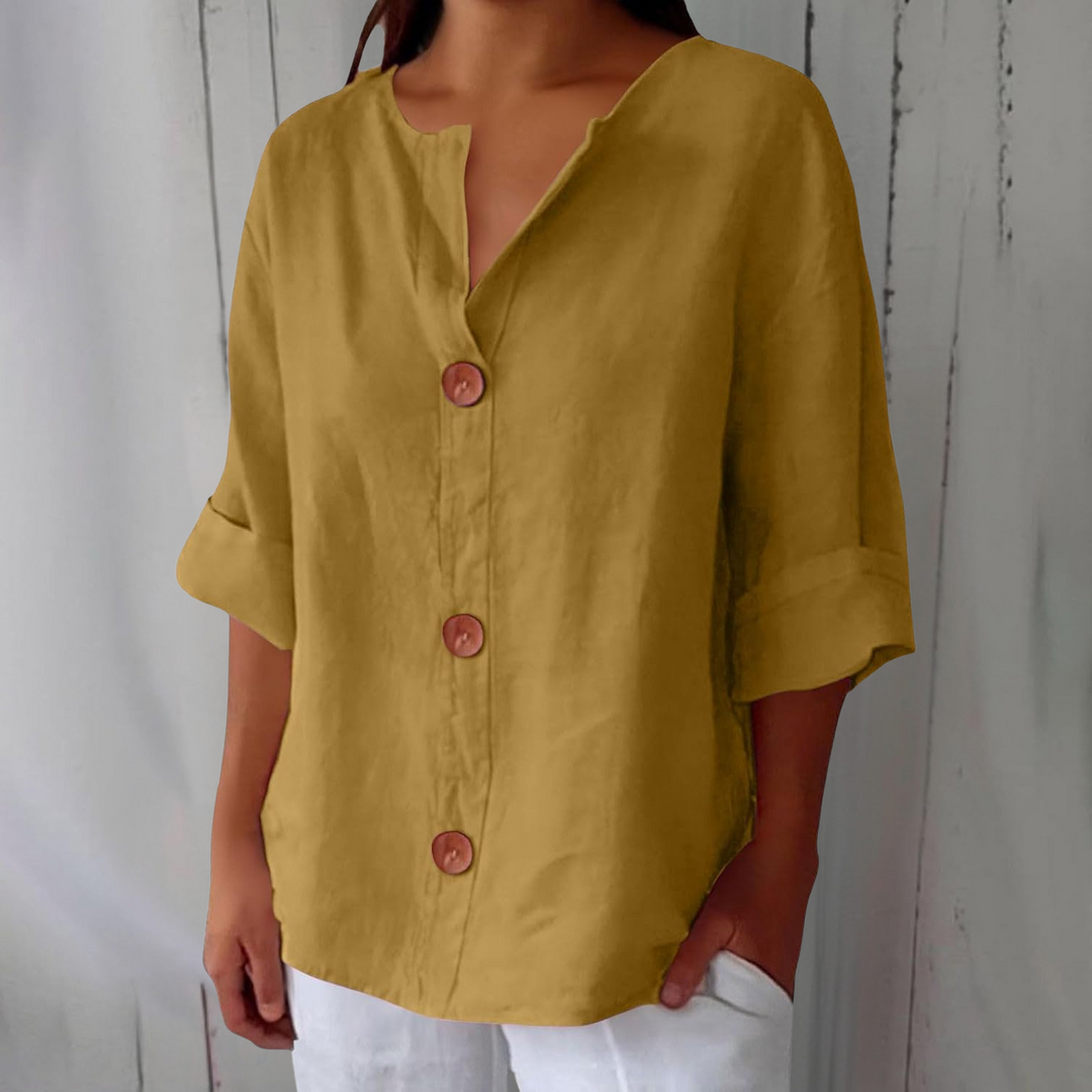 Narelia – Blouse en lin à bretelles