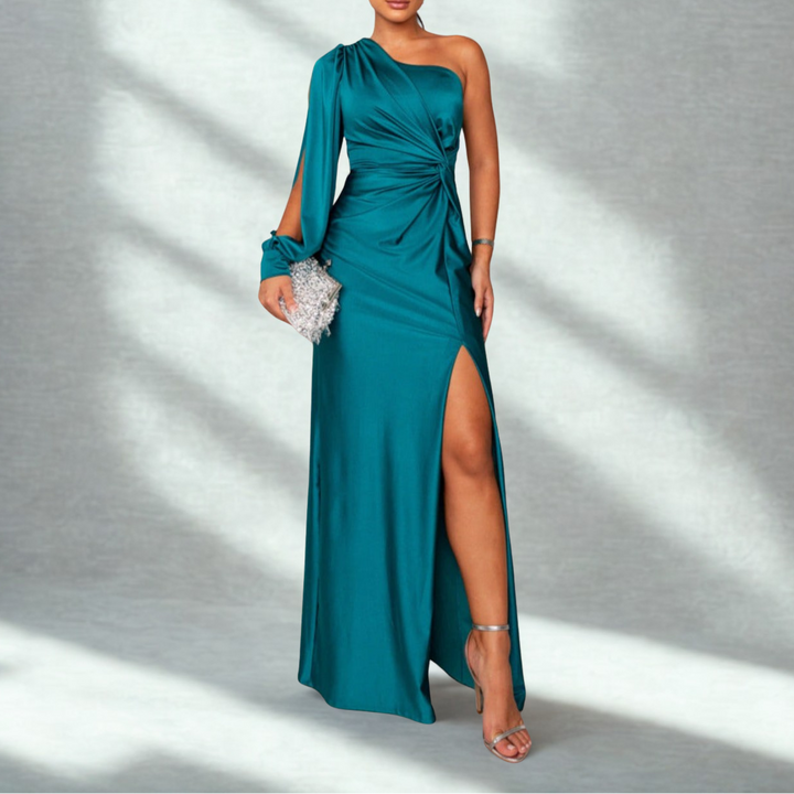 Riley™ - Robe de soirée asymétrique