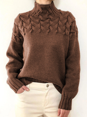 Lucie | Pull Torsadé Moderne
