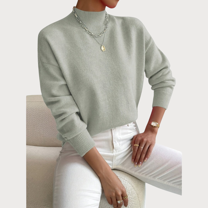 Lirienne – Pull col roulé classique