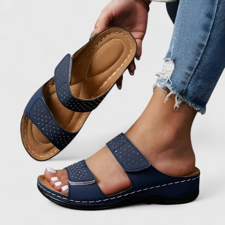 Mariette | Mules Orthopédiques Perforées