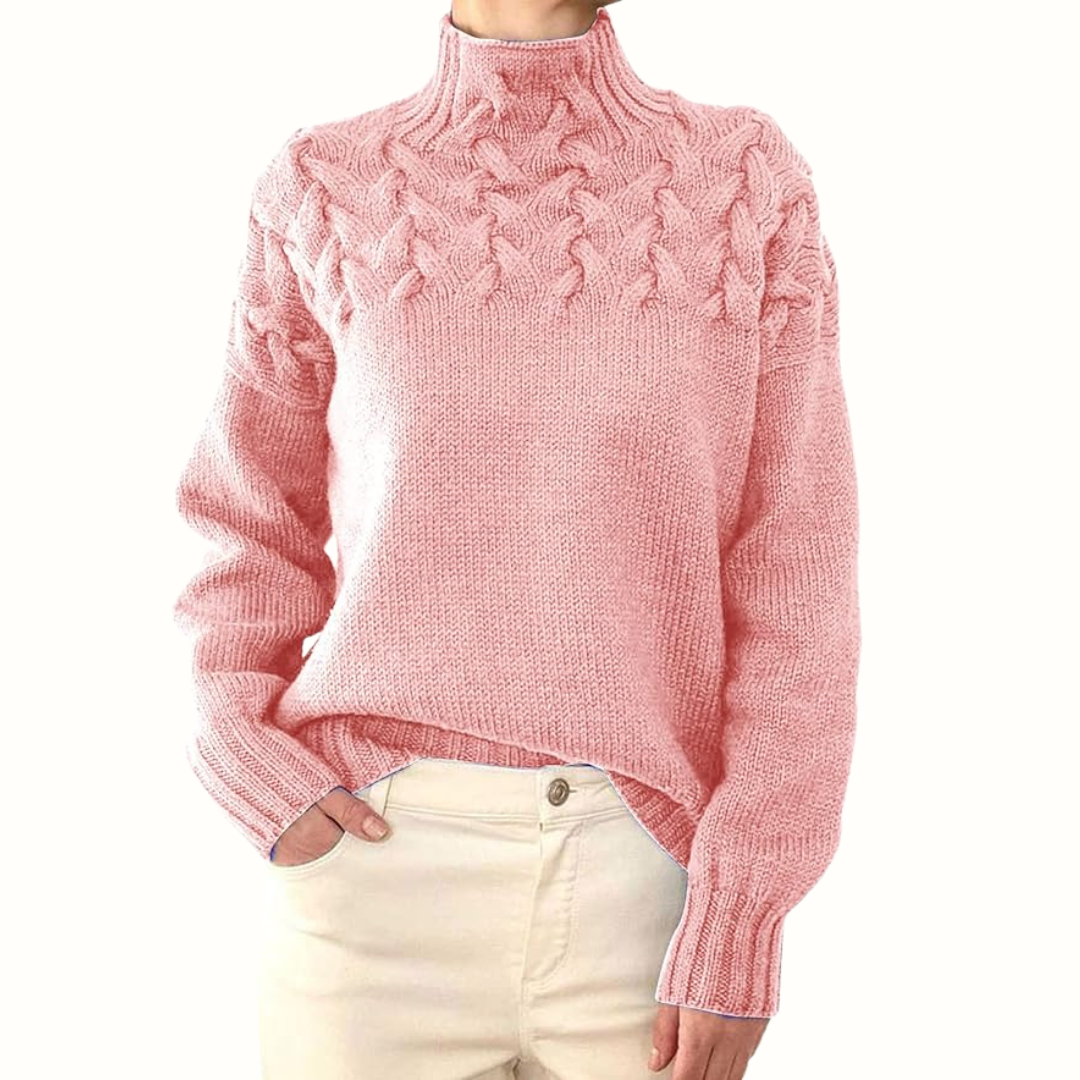 Judyta – Pull col roulé doux