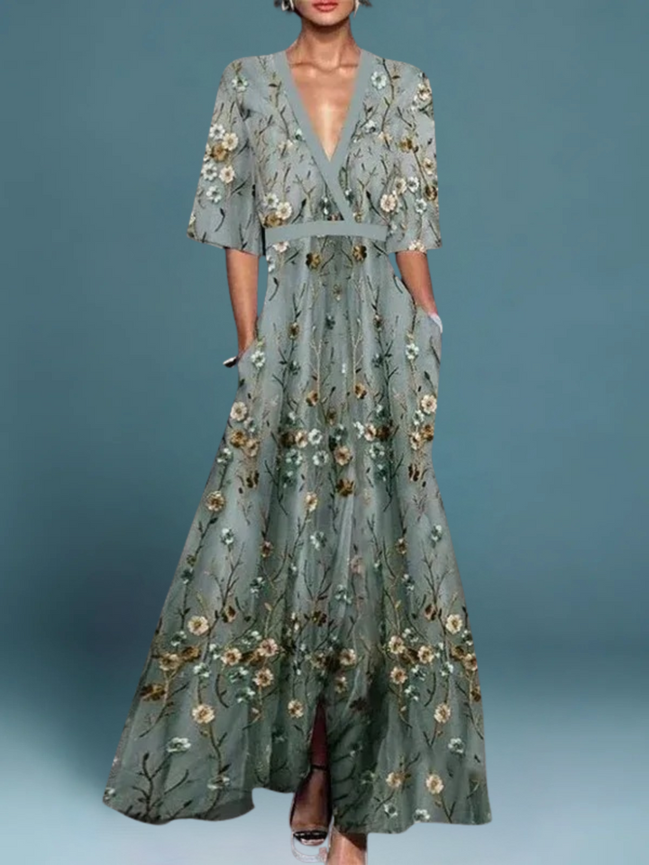 Maya™ | Robe florale classique